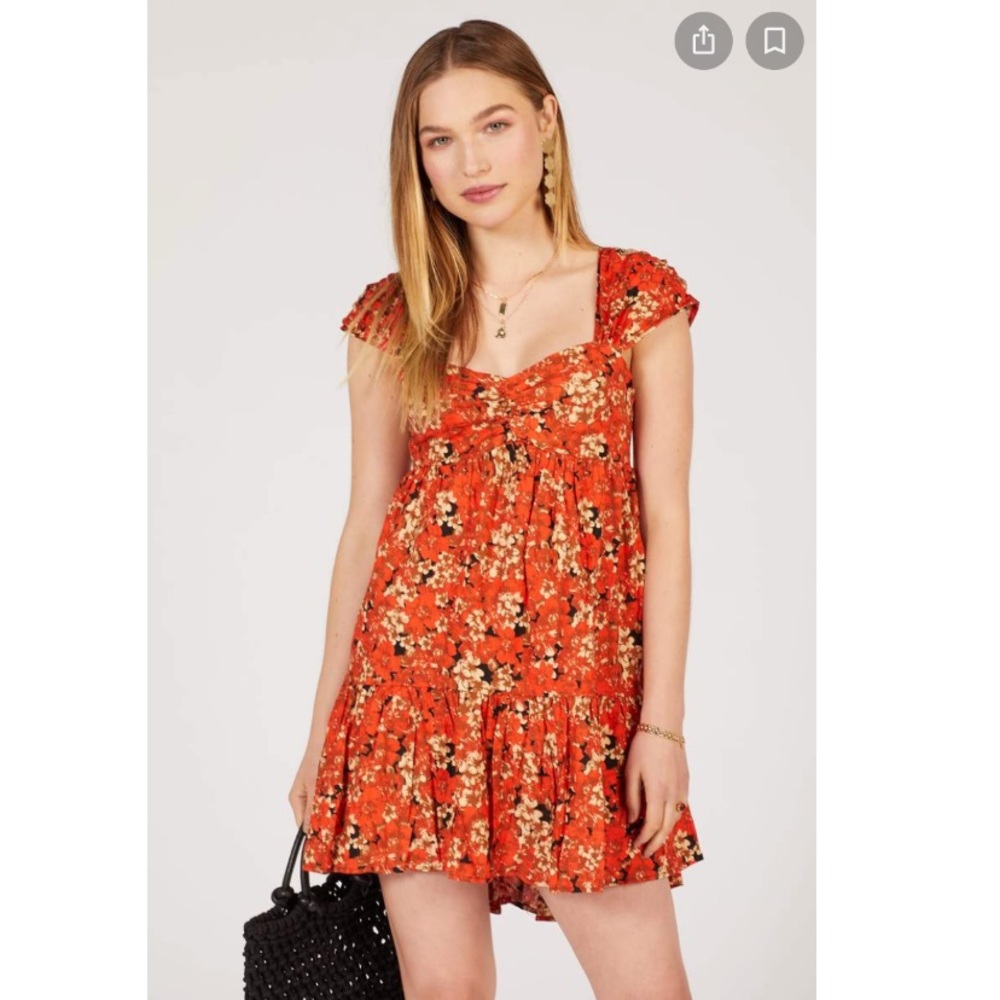 NWT free people Pattern Play Dress